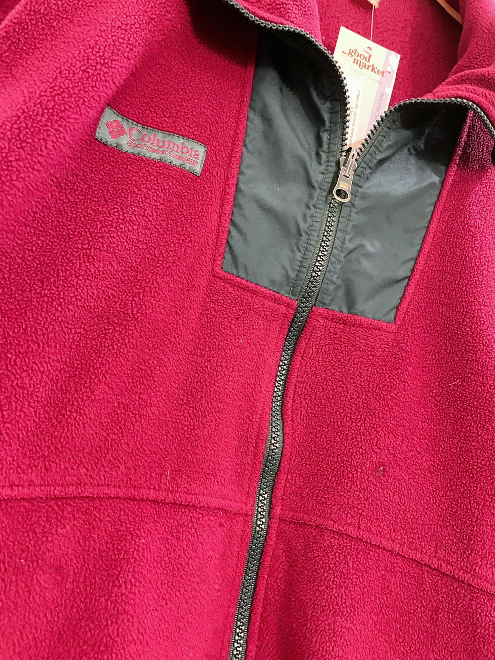 vintage 90s columbia fleece jacket