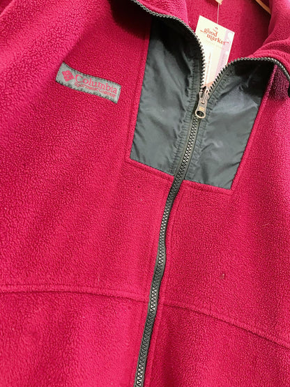 vintage 90s columbia fleece jacket