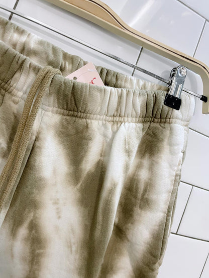 good american tie dye boyfriend sweatpant