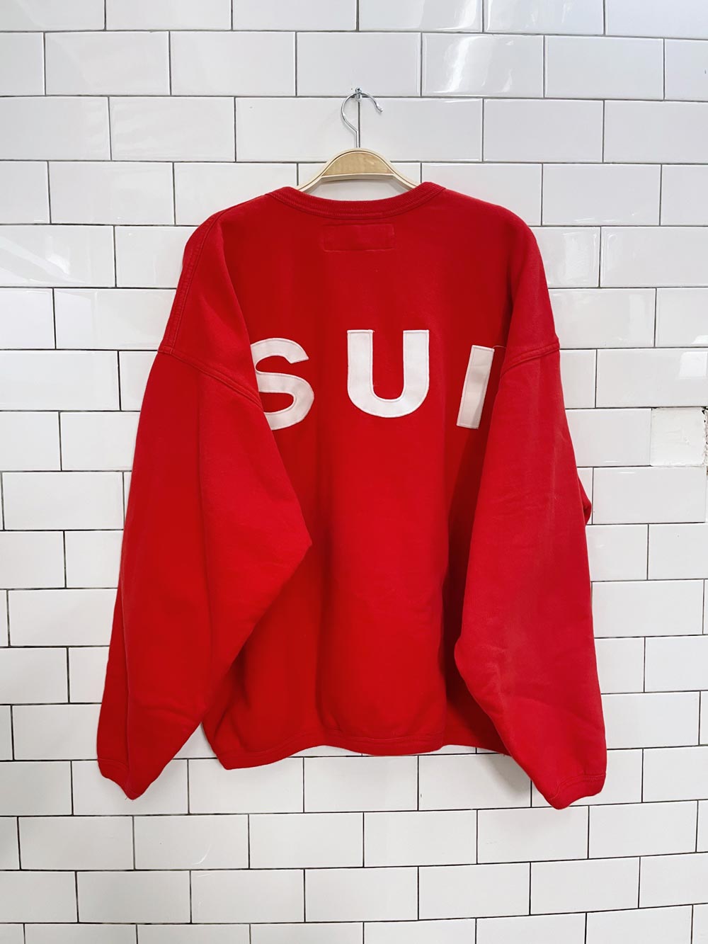 vintage mondetta sui flag sweatshirt