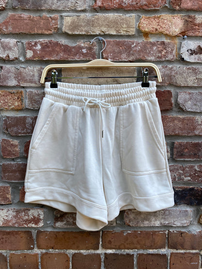 love poem by block lounge sweat shorts