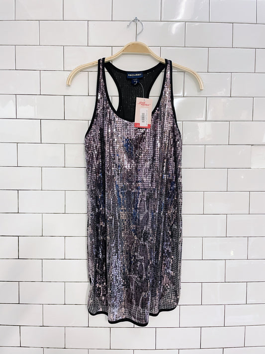 y2k request dequin mini dress