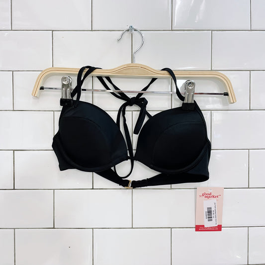 joe fresh padded halter bikini top