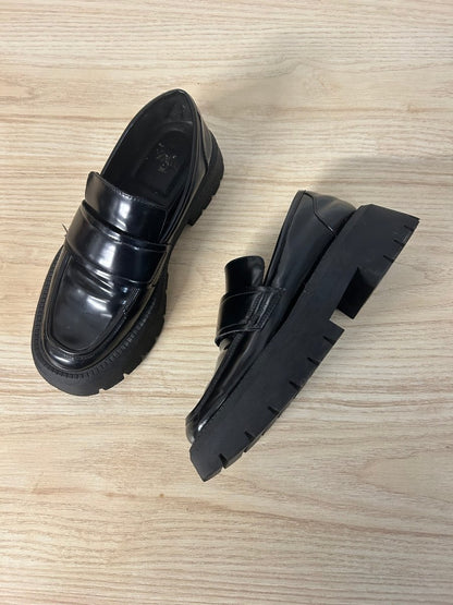 zara chunky platform penny loafers - good market thrift store