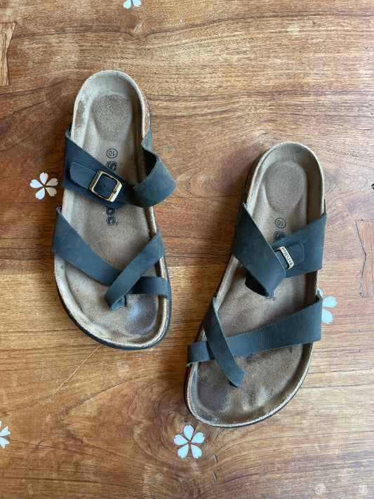 softmoc mayari leather sandals
