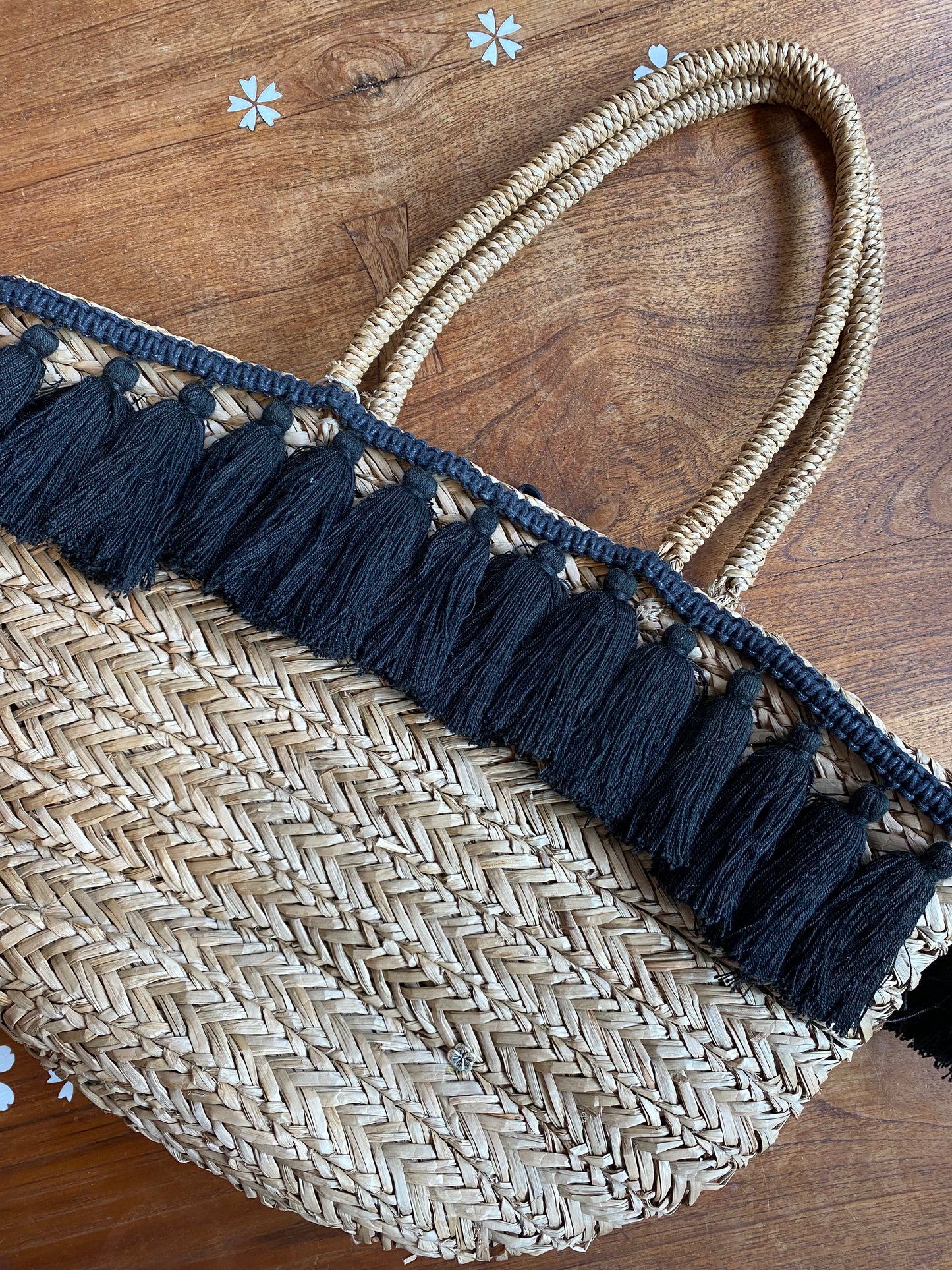 flora bella wilmington woven beach market bag