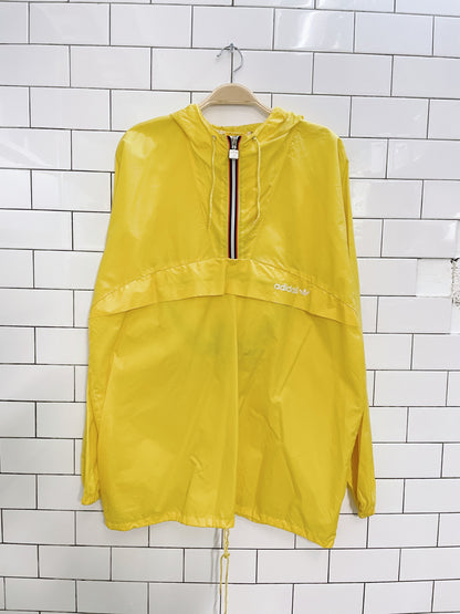 vintage 80s adidas packable fanny pack jacket