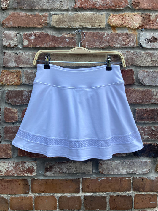 tonic mesh panel tennis skort