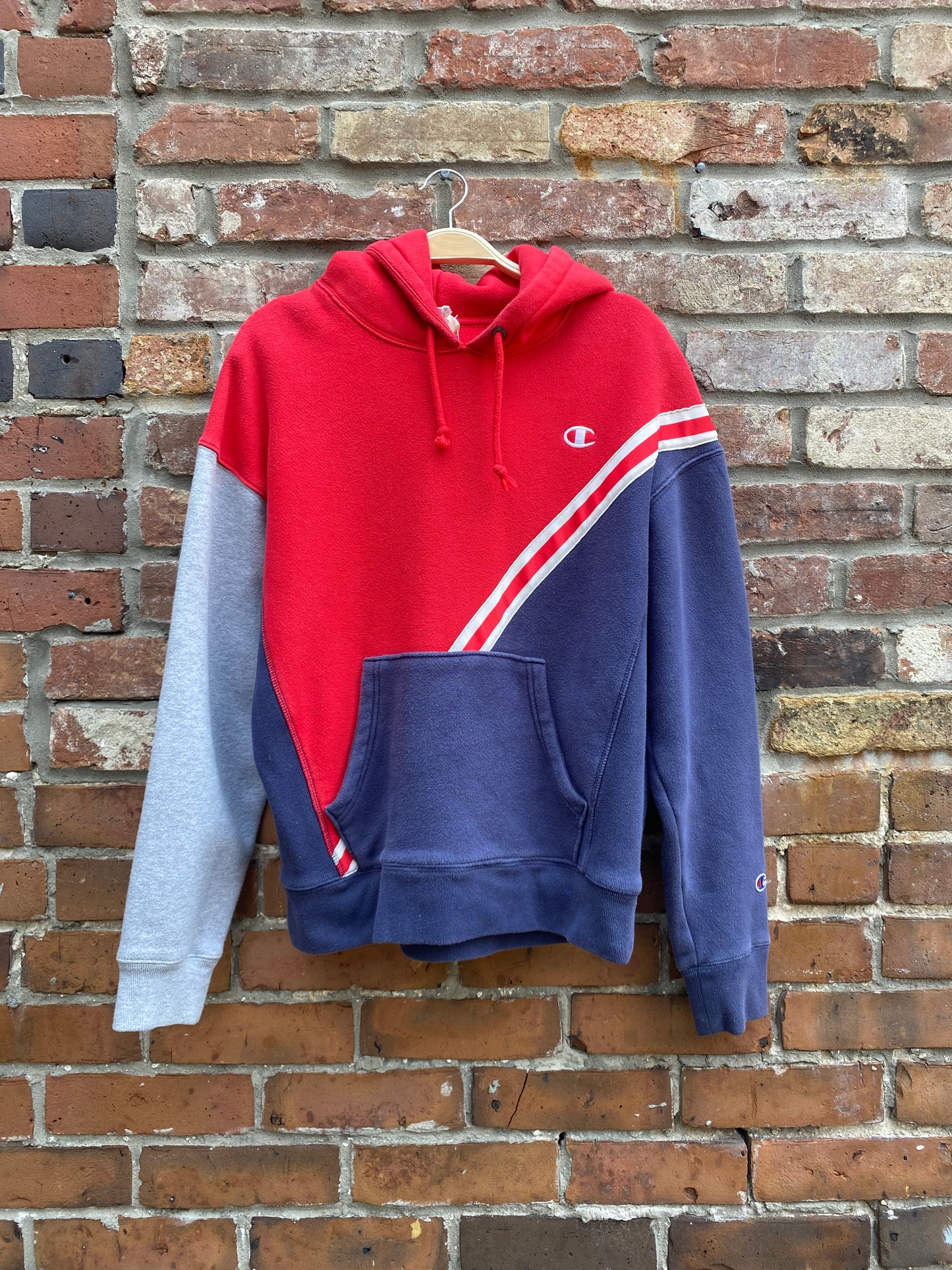 vintage champion reverse weave hoodie