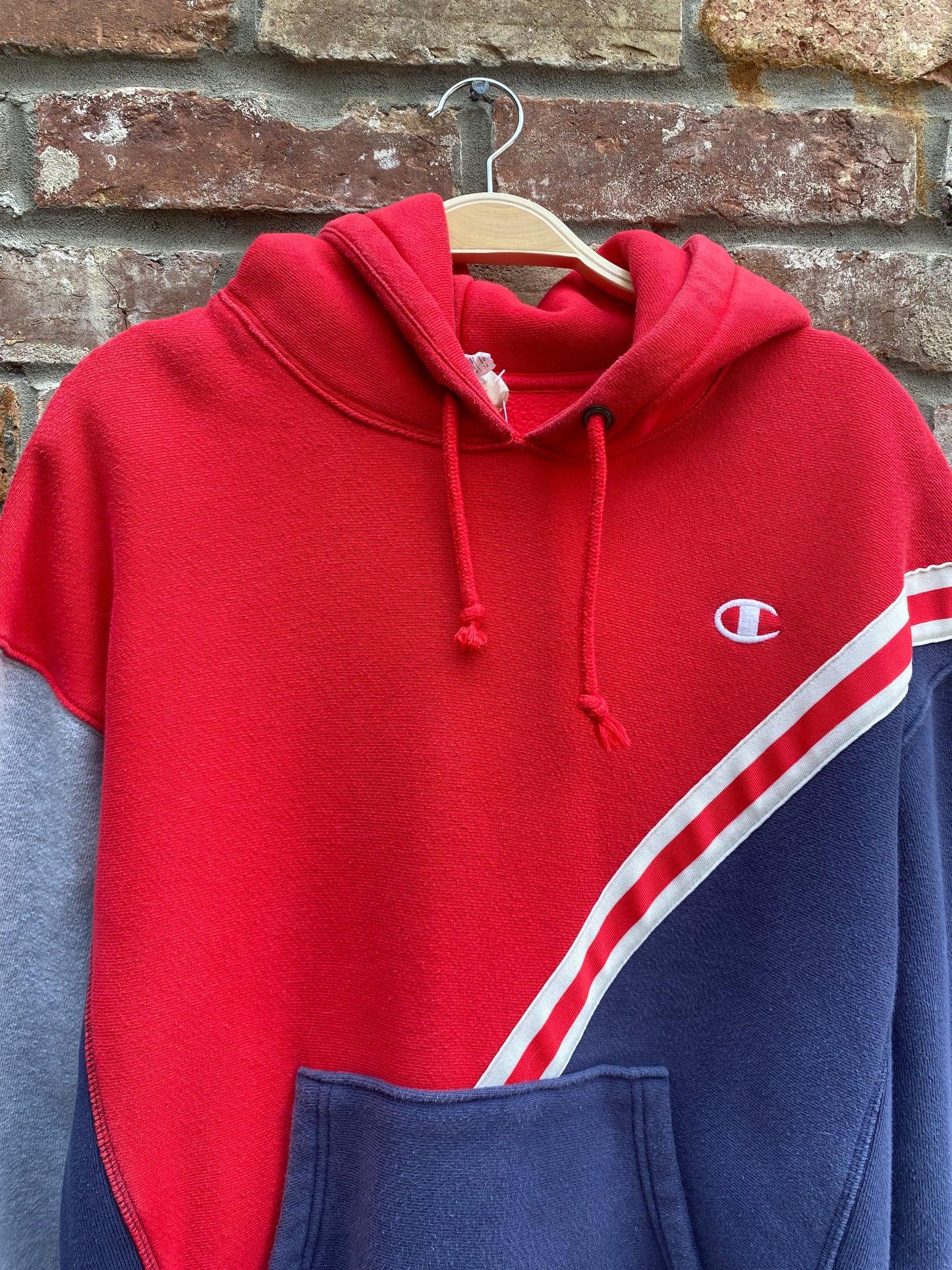 vintage champion reverse weave hoodie
