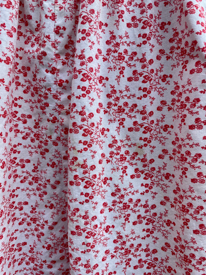 vintage country floral house dress