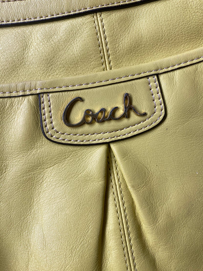 vintage 90s coach park leather shoulder bag