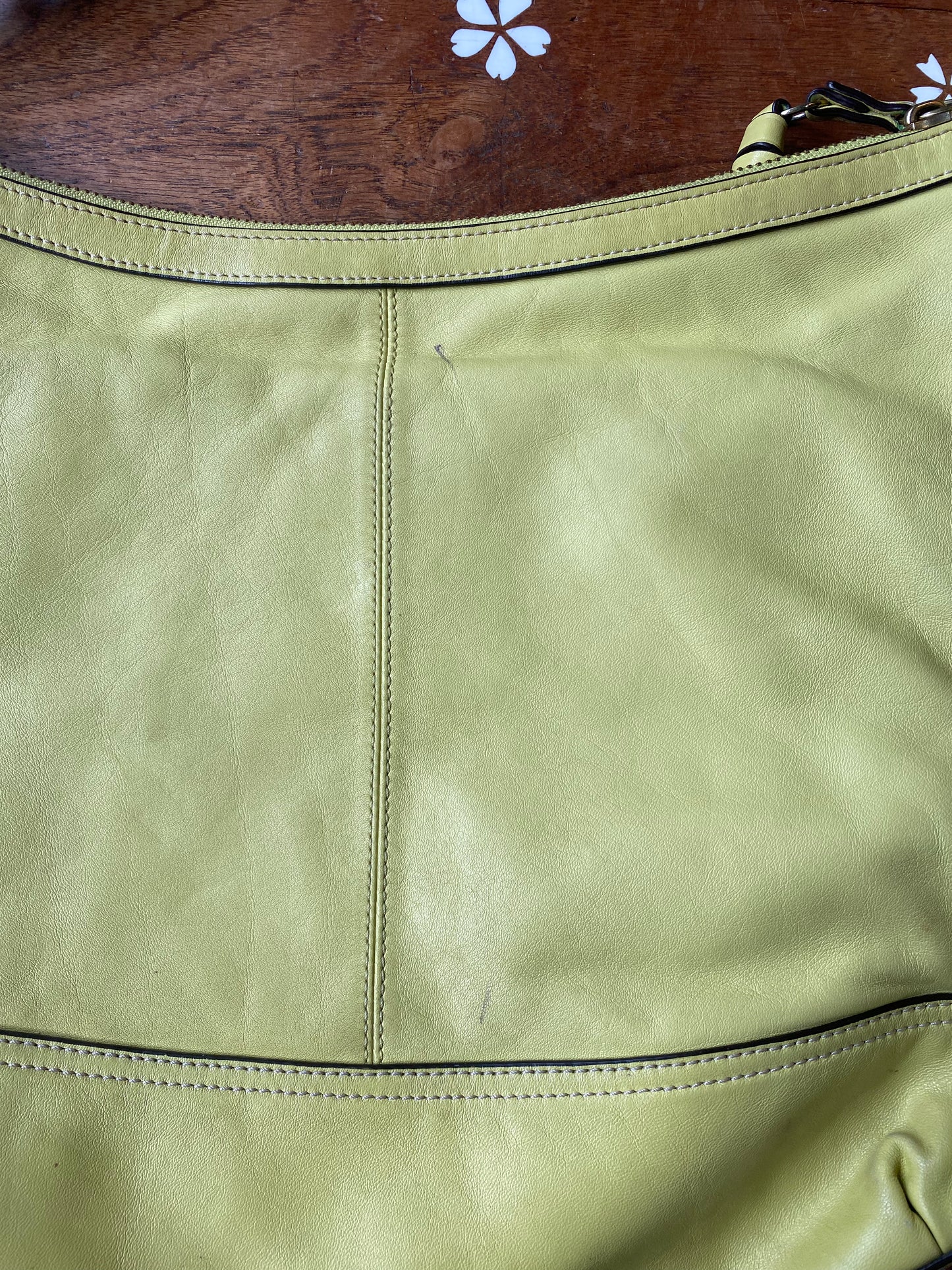 vintage 90s coach park leather shoulder bag