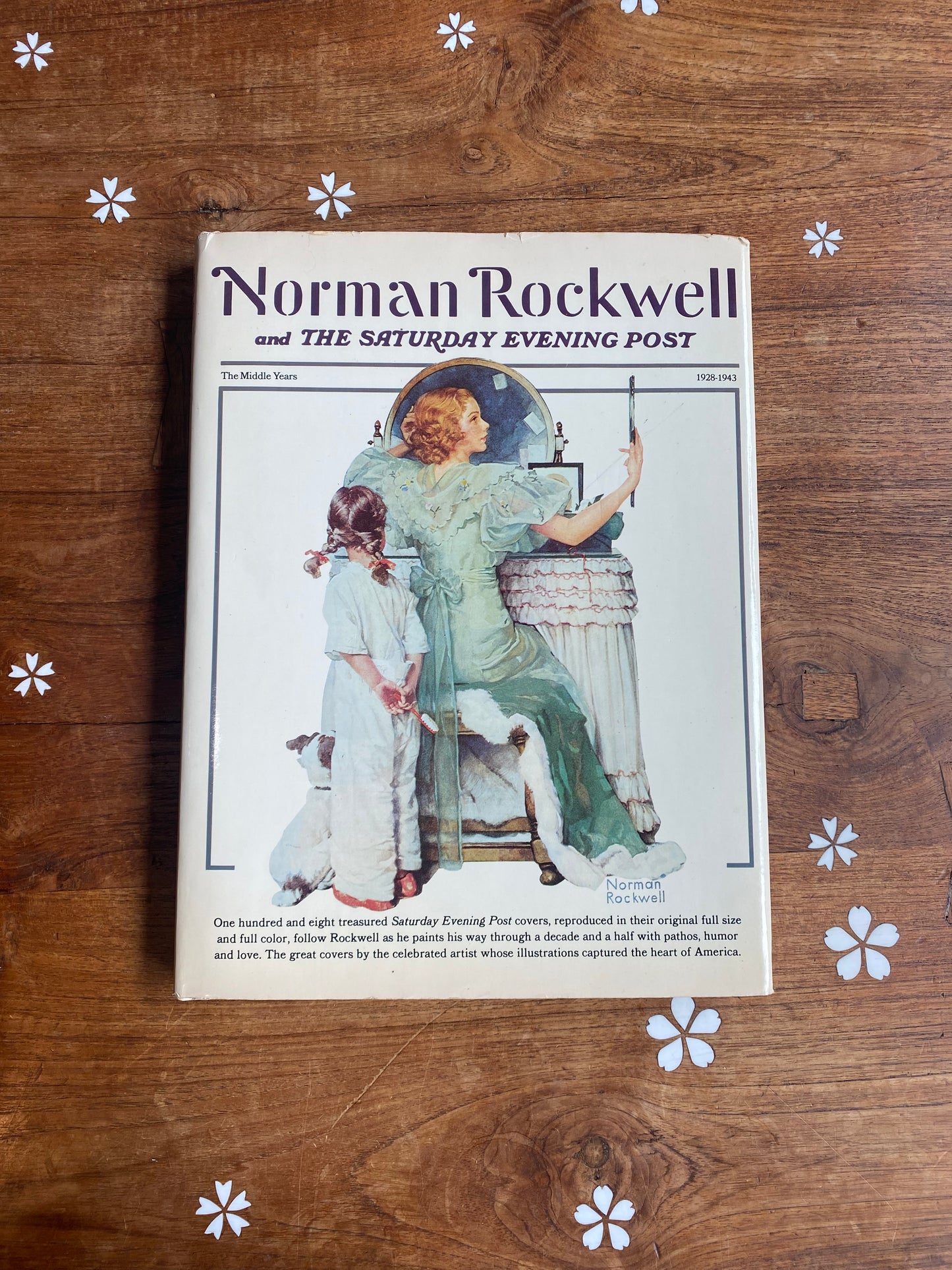 vintage 70s norman rockwell hardcover