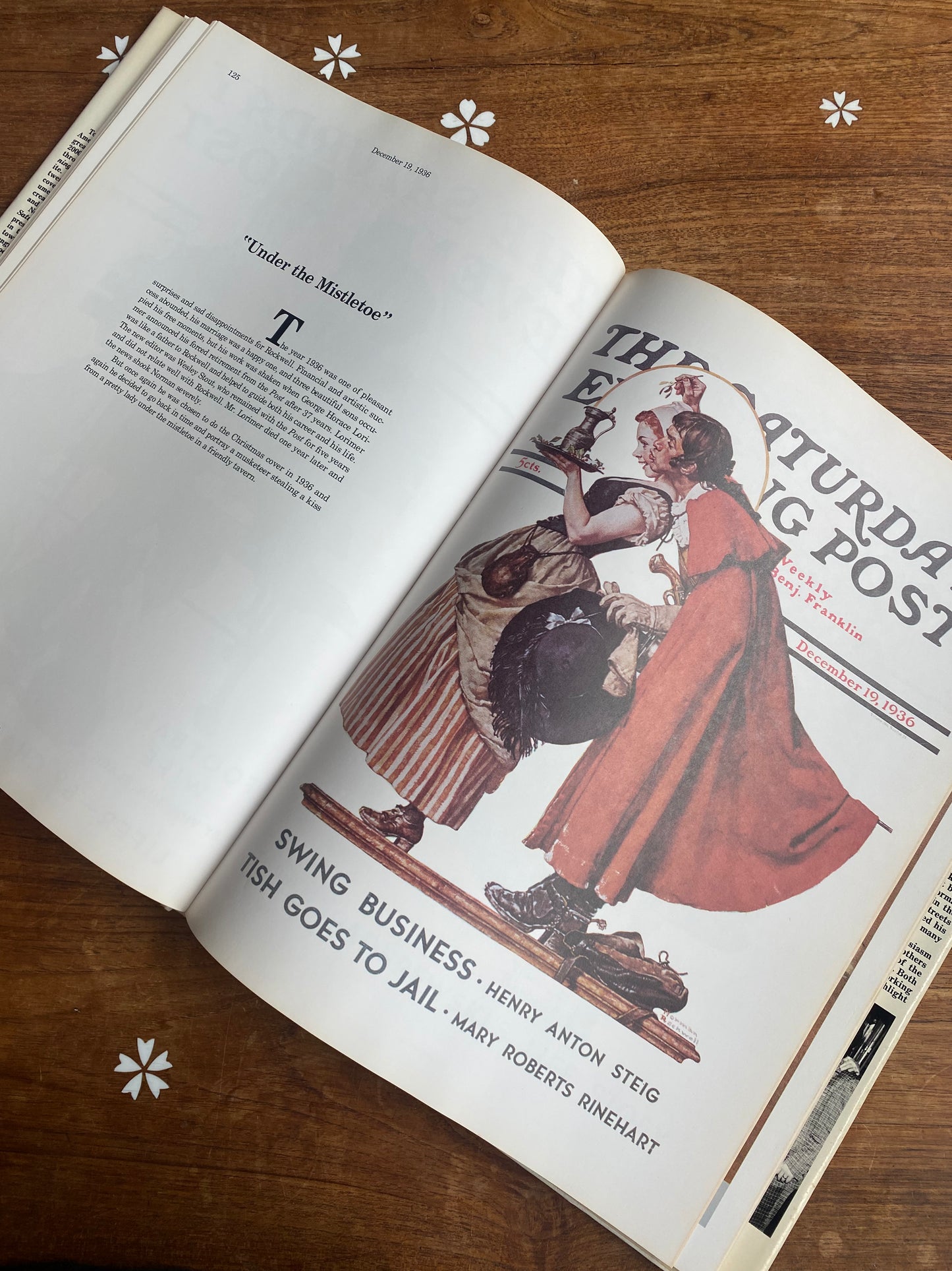 vintage 70s norman rockwell hardcover