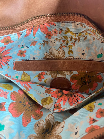 mu columbia leather tote bag