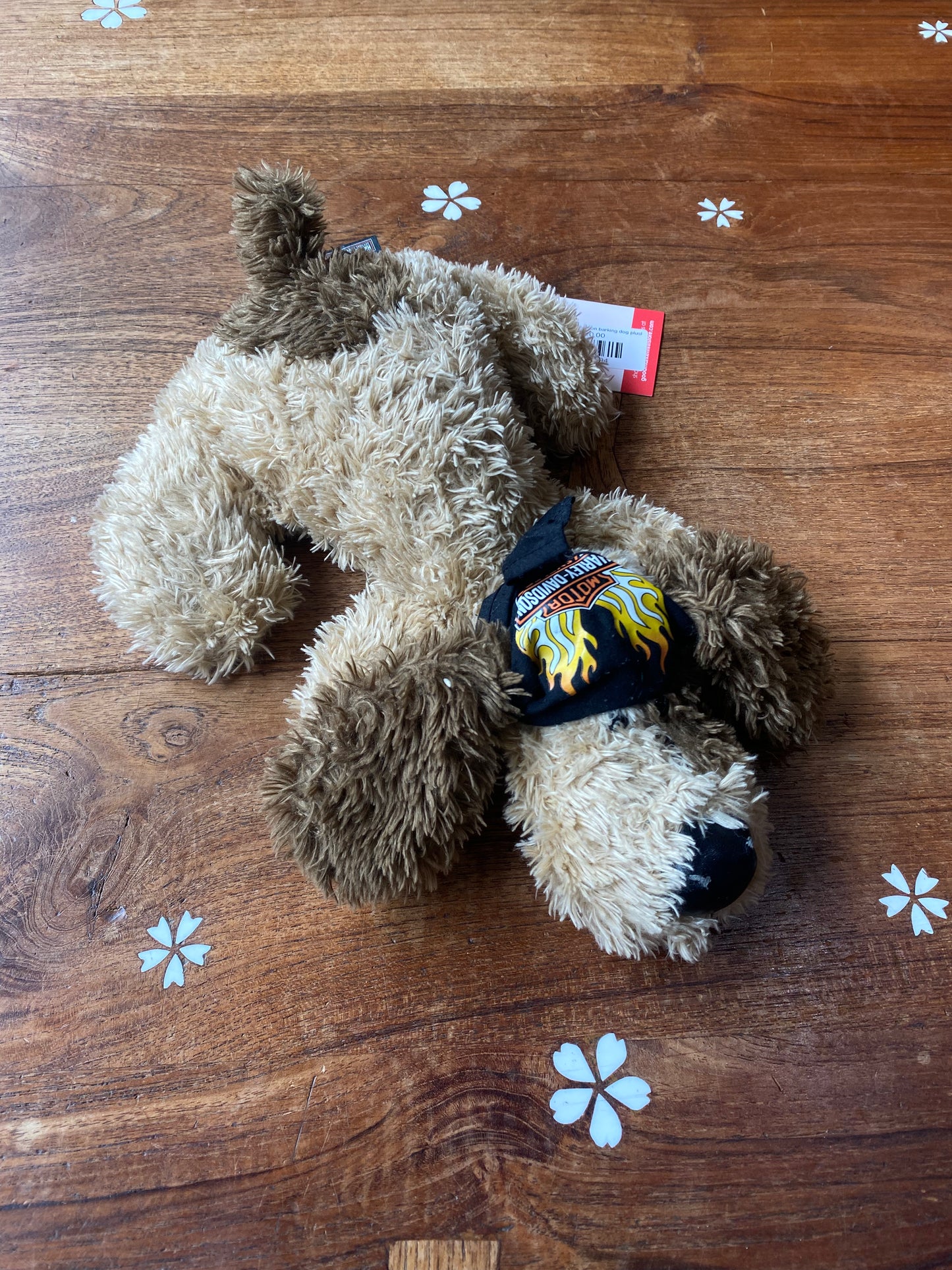 2005 harley davidson barking dog plush