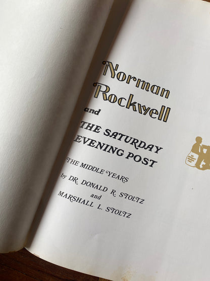 vintage 70s norman rockwell hardcover