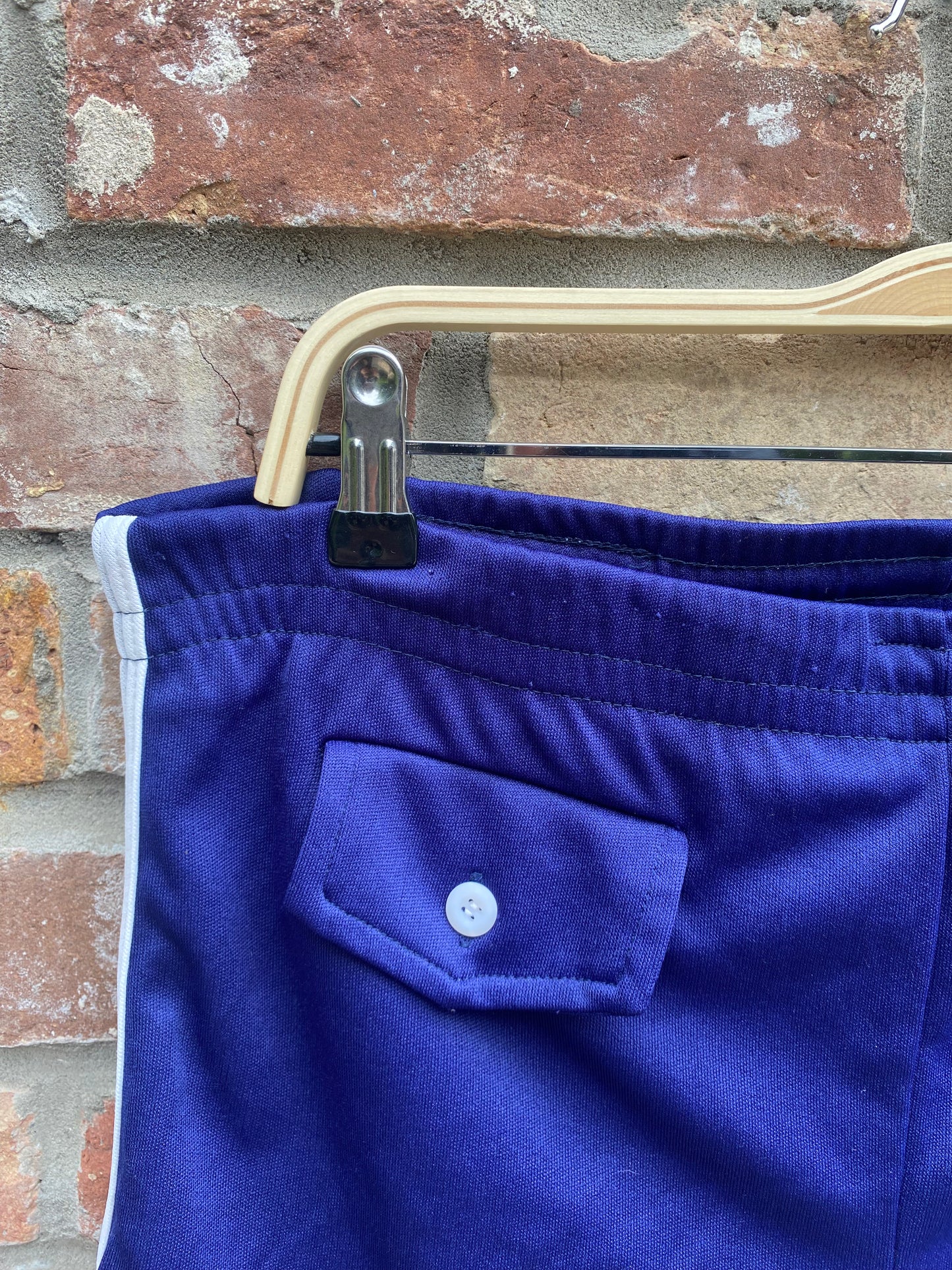 vintage 80s bob scott florida track shorts