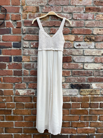 japna crochet top wide leg jumpsuit