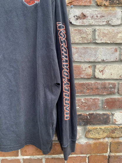 vintage harley davidson long sleeve tee