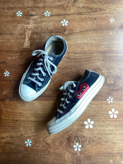 converse x commes des garcons sneakers