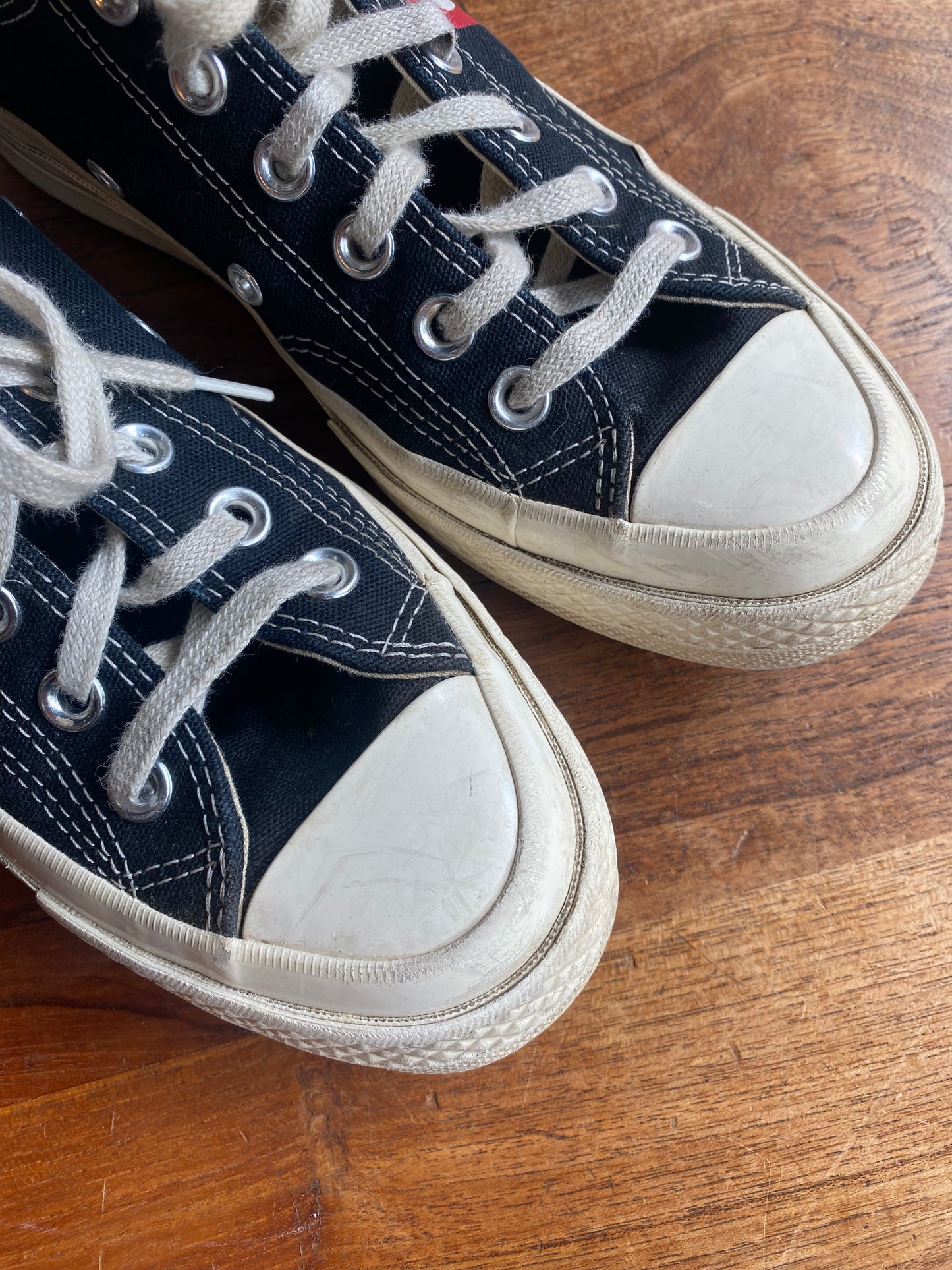 converse x commes des garcons sneakers