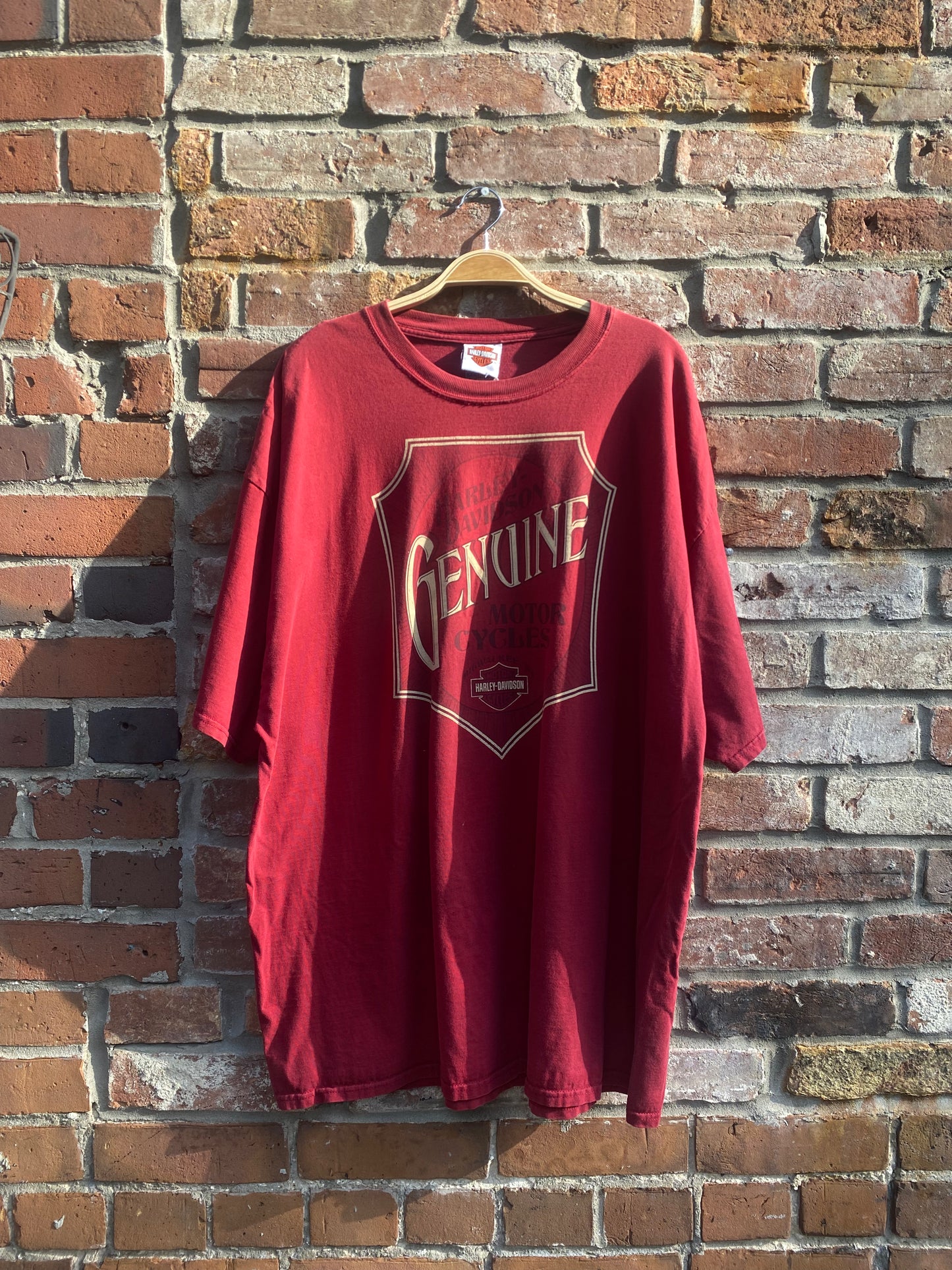 vintage 00s harley davidson aussie tee