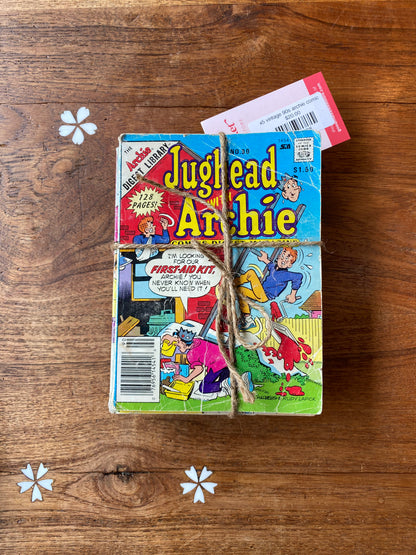 x5 vintage 90s archie comics