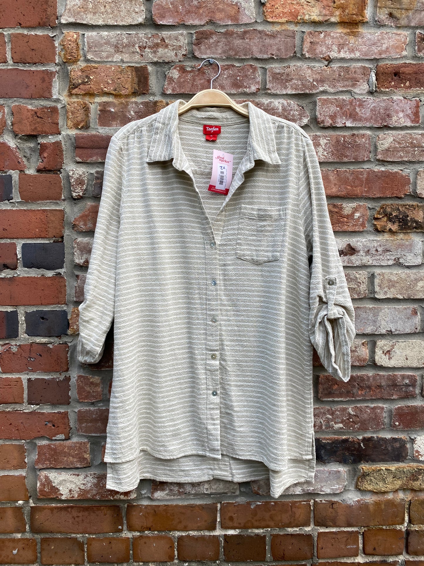 toofan cotton stripe summer lounge set