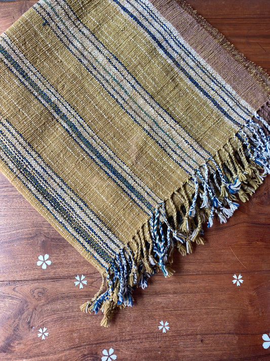 vintage hand-woven park/beach blanket