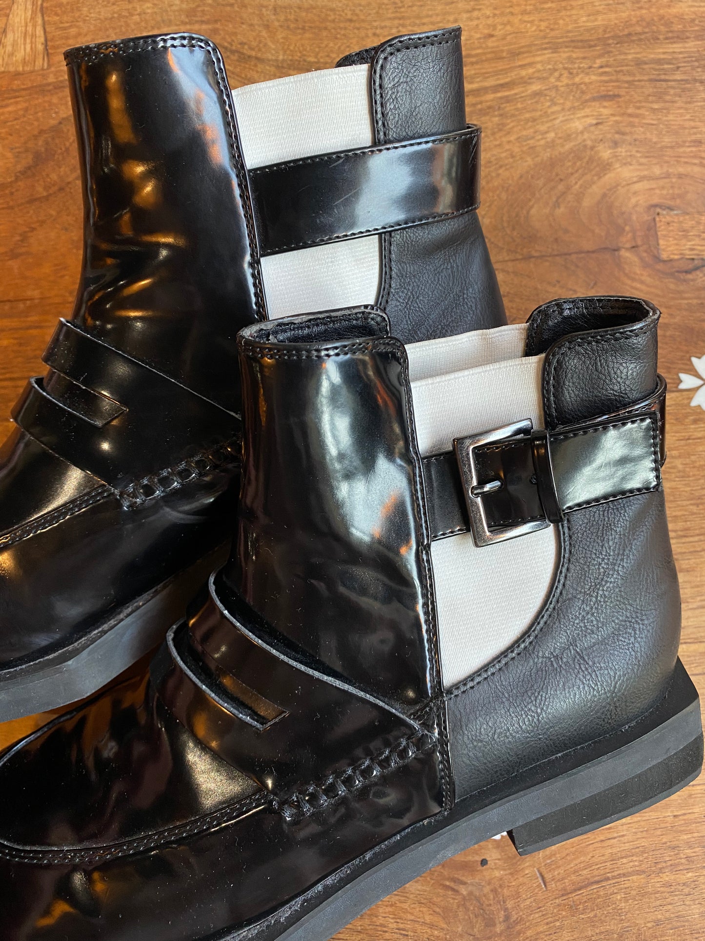 free people vegan penny loafer chelsea boot