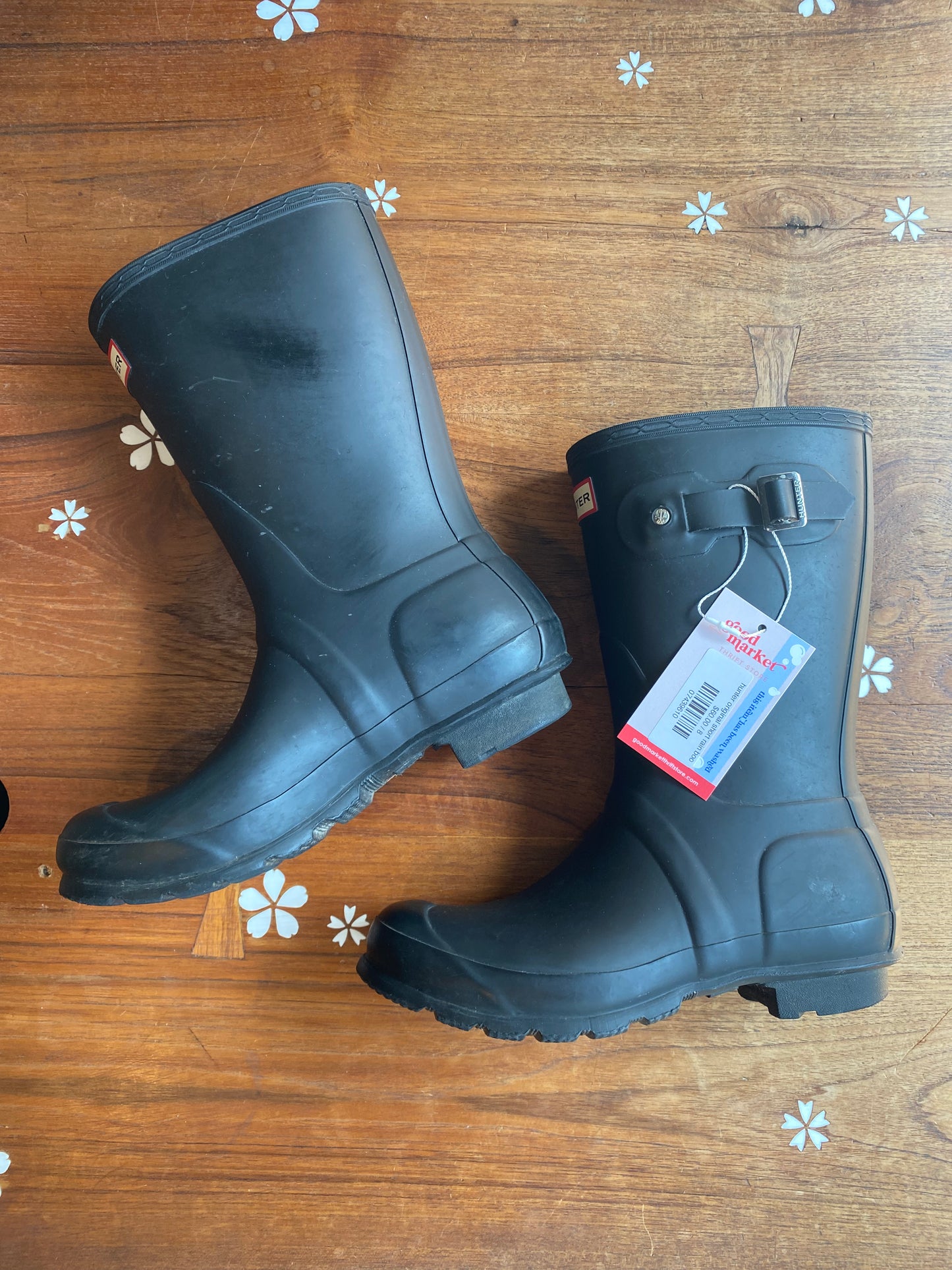 hunter original short rain boots