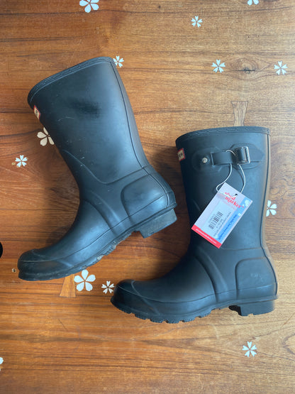 hunter original short rain boots