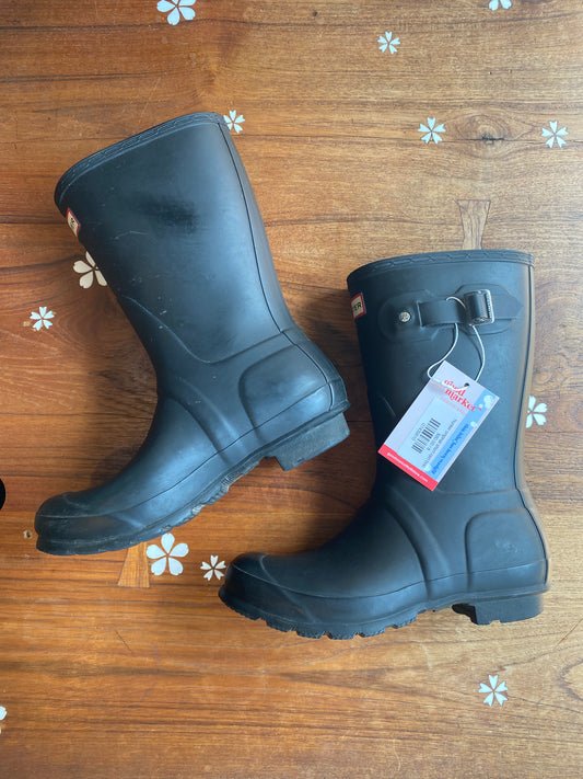 hunter original short rain boots
