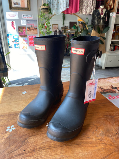 hunter original short rain boots