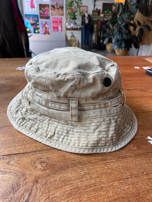 vintage misty mountain utility bucket hat