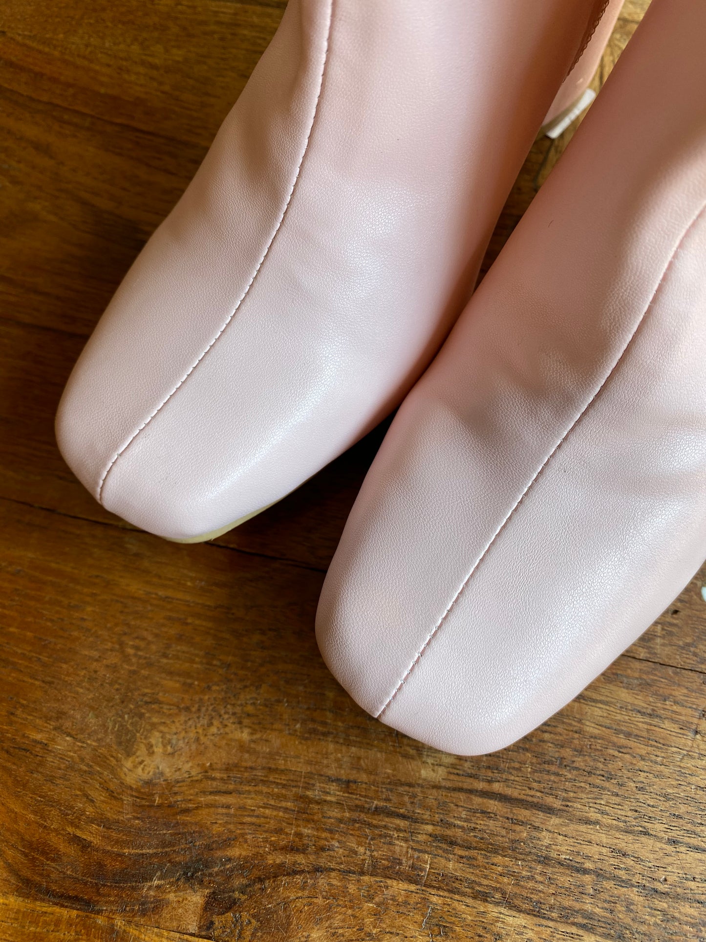 streetwear society bubblegum pink heeled boots