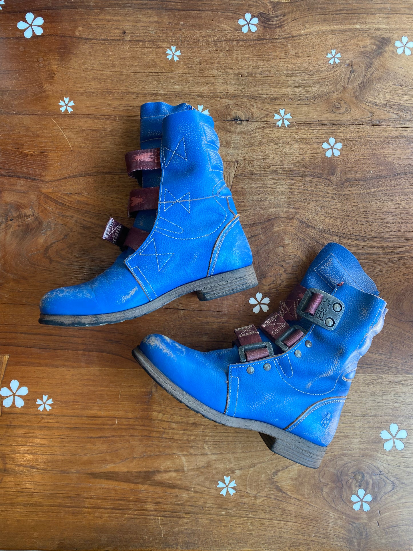 fly london 'stif' leather combat boot