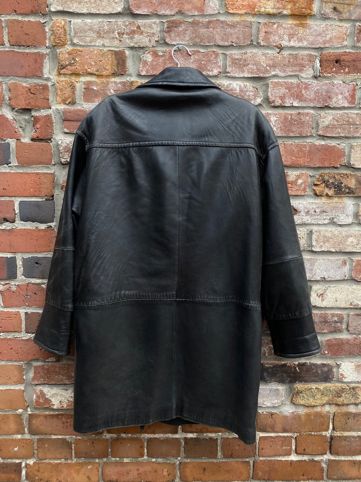 vintage danier turn lock butter leather jacket