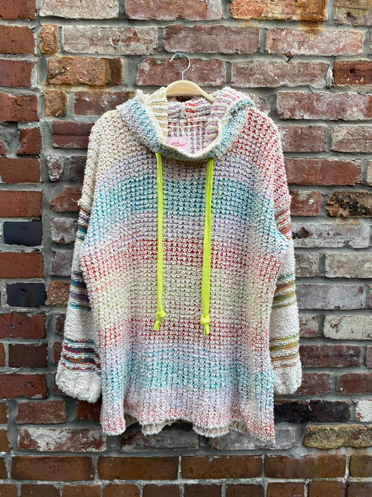 free people sit next to me oversized hoodie