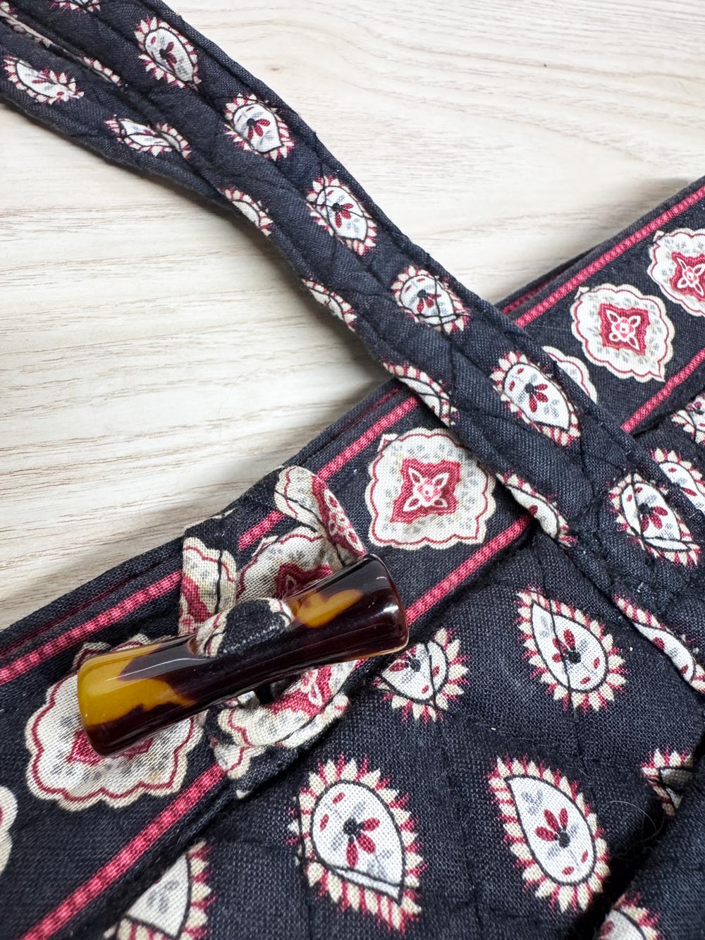 vera bradley paisley quilted tote bag | anthropologie