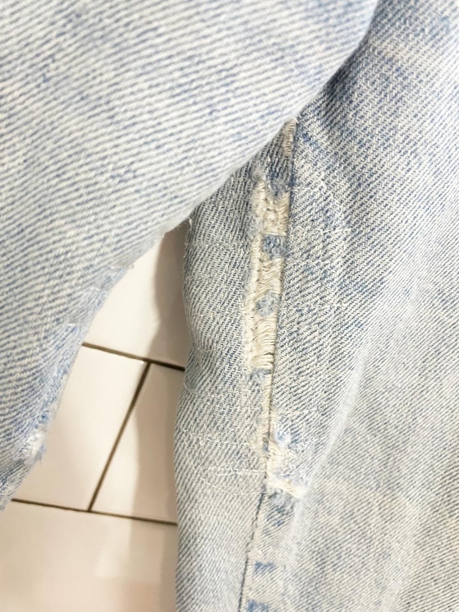 vintage 90s bluenotes floral waist tapered jeans - good market thrift store