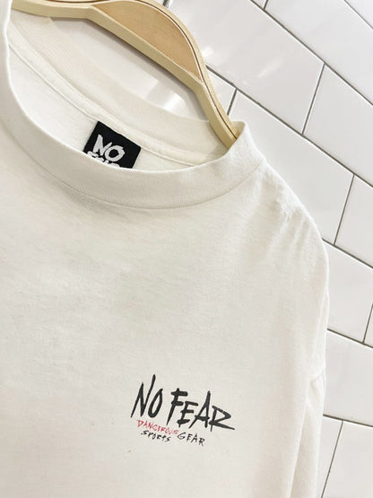 rework x vintage 90s no fear bases loaded tee - good market thrift store