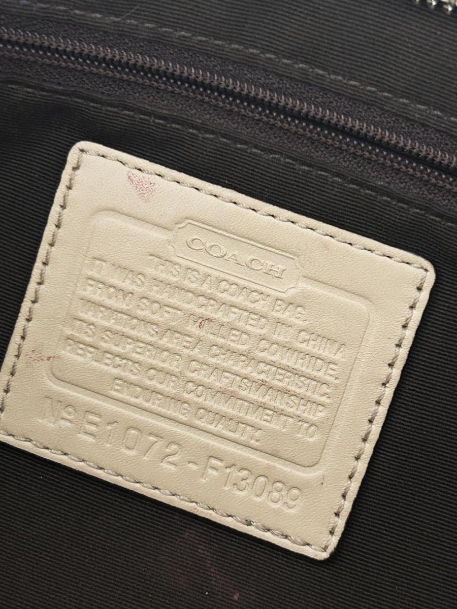 vintage 00s coach hamilton tote shoulder bag - good market thrift store