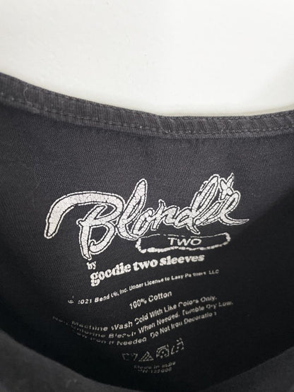 goodie two sleeves blondie off one shoulder tee | 2021 - good market thrift store