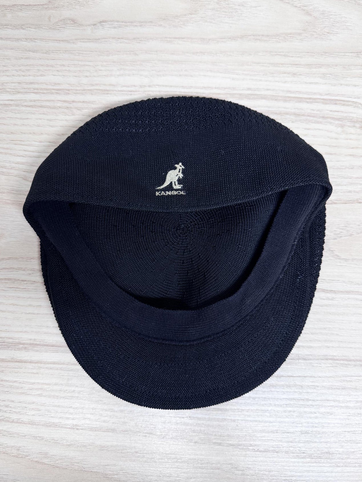 y2k kangol tight weave flat cap