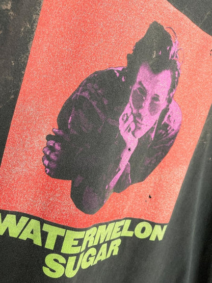 harry styles watermelon sugar tour bleached tee - good market thrift store