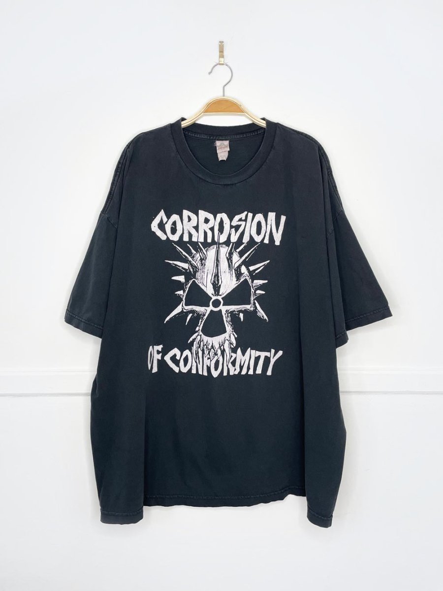 y2k corrosion of conformity punk metal band tee | alstyle - good market thrift store