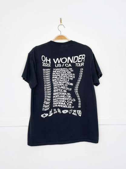 oh wonder 2022 US/CAN tour tee - good market thrift store
